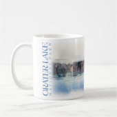 Crater Lake Parc national Café Mug (Gauche)