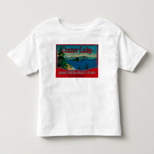 Crater Lake Pear Crate LabelMedford, OF Kinder Shirts