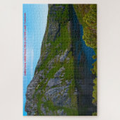 Crater Lake Tasmania Jigsaw Puzzle (Vertical)