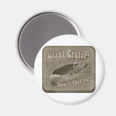 Crater. Magneet (Voorkant / Achterkant)