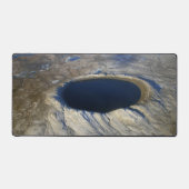 Cratère aérienne Pingualuit, Québec, Canada. (Recto)