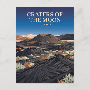 Craters of the Moon Idaho Briefkaart
