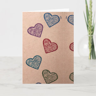 CratigLove Hearts Kaart