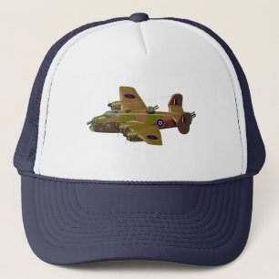 Cratoon retro bombommenwerper trucker pet