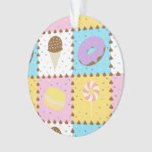 Cravages doux Ornement acrylique (devant)