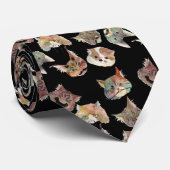 Cravate ひげ猫(Beard cat/gato barba) (Roulé)