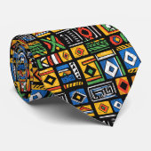 CRAVATE 古代文字風ネクタイ (Roulé)