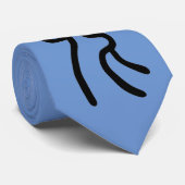 Cravate 干 支 十 二 支 の de de de 漢 de 兔(lapin) (Roulé)