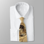 Cravate 応 挙 の 虎, 応 Tiger d'Okyo, 挙 (Attaché)