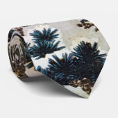 Cravate 松 に 鶴, 斎 grues sur Pine Tree, Hokusai, Ukiyo-e (Roulé)