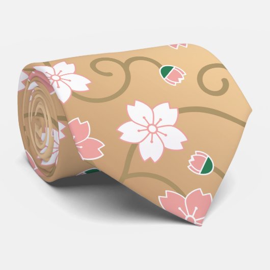 CRAVATE 桜唐草 (Roulé)