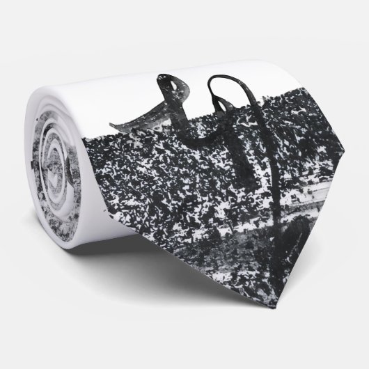 CRAVATE 水墨画背景、漢字 (Roulé)