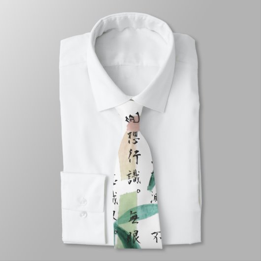 CRAVATE 漢字の毛筆がアジアンな雰囲気 (Attaché)