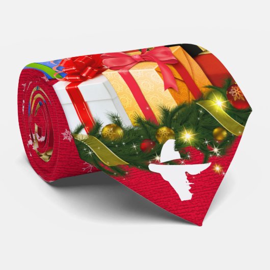 cravate 01 de Noël (Roulé)