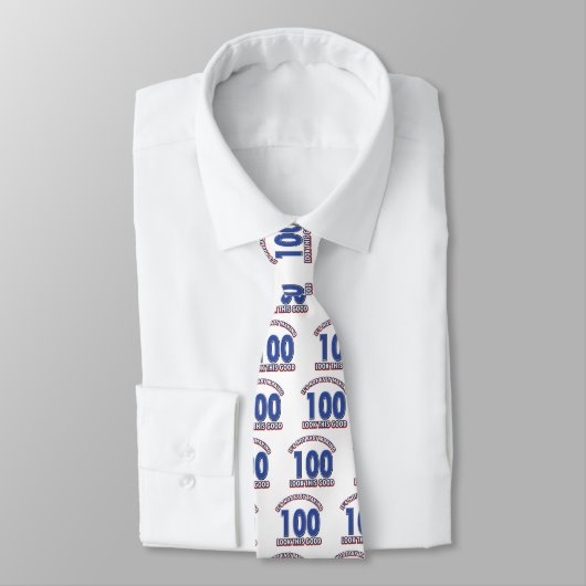 Cravate 100th conceptions d'anniversaire (Attaché)