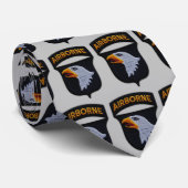 Cravate 101e division aéroportée anciens combattants Fort  (Roulé)