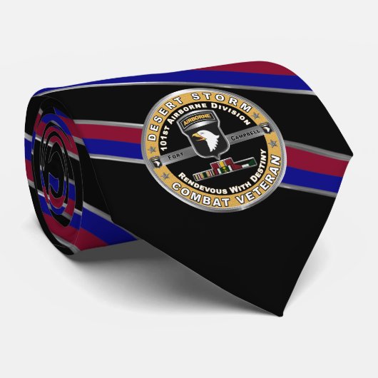 Cravate 101st Airborne Division (Roulé)