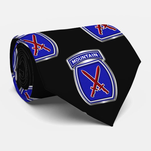 Cravate 10e division de montagne (Roulé)
