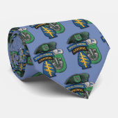 Cravate 10èmes vétérans de bérets verts de forces (Roulé)