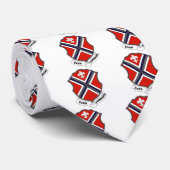 Cravate 116e Régiment d'infanterie - JAMAIS EN AVANT - 2ÈM (Roulé)