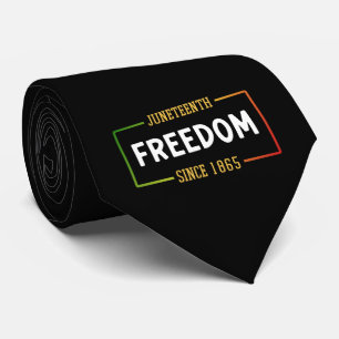 Cravate 1865, 1865, fête de la liberté noire