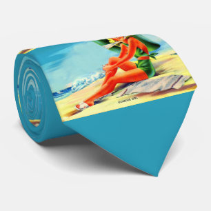 Cravate 1940s glamour girl