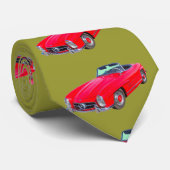 Cravate 1960 Mercedes Benz 300 SL Convertible (Roulé)