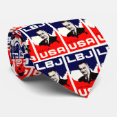 Cravate 1964 LBJ pour les Etats-Unis (Roulé)