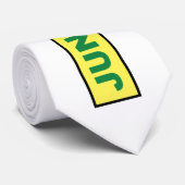 Cravate 19e indépendance noire (Roulé)