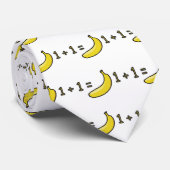 Cravate 1 + 1 = banane (Roulé)
