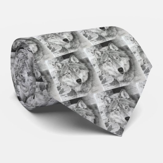 Cravate #1 de loup (Roulé)