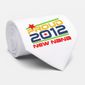 Cravate 2012 T-shirts et cadeaux fiers de Nana (Roulé)