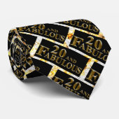 Cravate 20e anniversaire (Roulé)