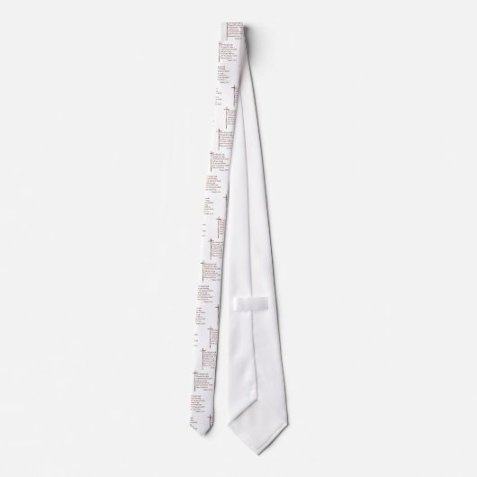 Cravate 23:4 de psaumes (Dos)