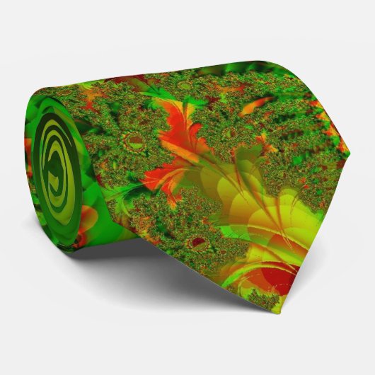 Cravate 28 de fractale (Roulé)