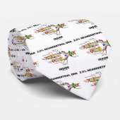 Cravate 2,5% Intérieur d'ADN de Neanderthal (reproduction (Roulé)