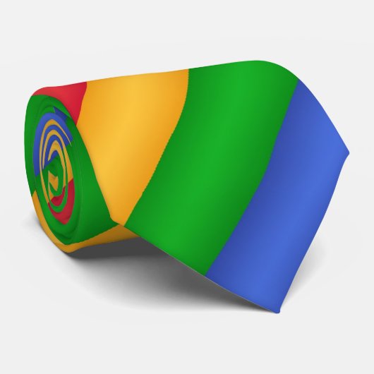 Cravate #2 de couleurs de Google (Roulé)