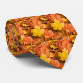 Cravate 2 de feuille d'automne ! (Roulé)