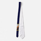 Cravate 2 de hibou barré (Dos)