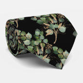 CRAVATE 2 MENS EN BOTANIQUE VERTE SAGE (Roulé)