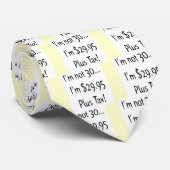 Cravate 30ème Cadeaux d'anniversaire (Roulé)