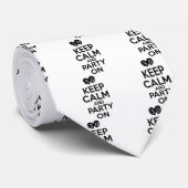 Cravate 30èmes conceptions d'anniversaire (Roulé)