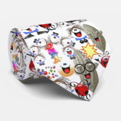 Cravate 31 sourires par heure (Roulé)