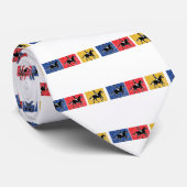 Cravate 3-Cavaliers (Roulé)