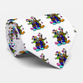 Cravate 3 clowns (Roulé)