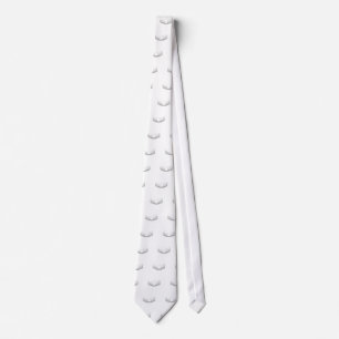 Cravate 3-D Look Silver Priest's ou ministre's Collar