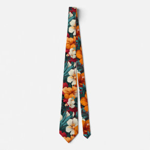 Cravate #3 Motif floral