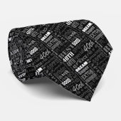 Cravate 40e anniversaire spécial cadeaux personnalisés (Roulé)