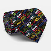 Cravate 40e anniversaire unique cadeaux personnalisés (Roulé)