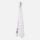 Cravate 4 juillet carré (Dos)